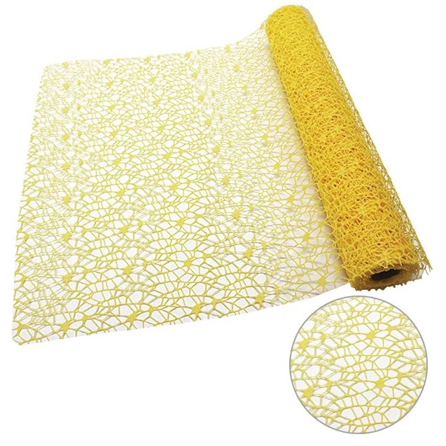 ΡΟΛΟ ΥΦΑΣΜΑ ΔΙΧΤΥ ΚΙΤΡΙΝΟ 48cm X 5yd – Ταιριάζει σε κάθε μοντέρνο ή επαγγελματικό χώρο | iroots.gr