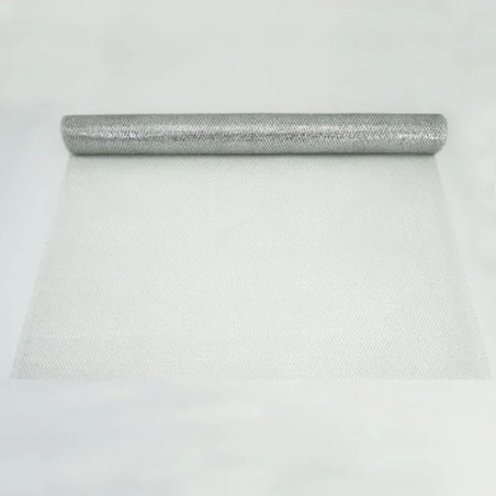 ΡΟΛΛΟ ΔΙΧΤΥ ΑΣΗΜΙ ΧΟΝΤΡΟ 70cm X 8yd – Προσφέρει μοναδική αισθητική | iroots.gr