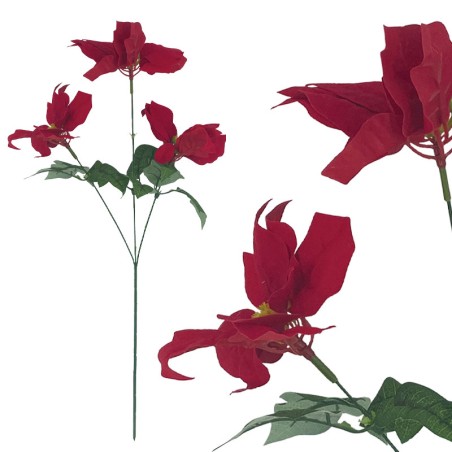 ΧΡΙΣΤΟΥΓΕΝΝΙΑΤΙΚΟ ΚΛΑΔΙ ΑΛΕΞΑΝΔΡΙΝΟ ΚΟΚΚΙΝΟ Χ3 - 32x22x64cm 24/ΚΙΒ – Αναβαθμίζει άμεσα τον χώρο σου | iroots.gr