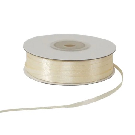 ΕΚΡΟΥ ΚΟΡΔΕΛΑ ΣΑΤΕΝ 100yd ΔΙΠΛΗΣ ΟΨΕΩΣ ΠΛΑΤΟΣ 3mm – Προσφέρει μοναδική αισθητική | iroots.gr