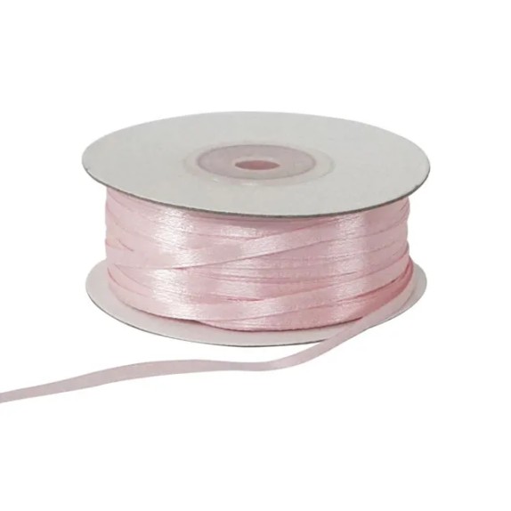 ΡΟΖ ΚΟΡΔΕΛΑ ΣΑΤΕΝ 100yd ΔΙΠΛΗΣ ΟΨΕΩΣ ΠΛΑΤΟΣ 3mm – Δημιουργεί αίσθηση πολυτέλειας χωρίς κόπο | iroots.gr