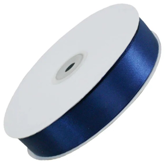 ΚΟΡΔΕΛΑ ΣΑΤΕΝ ΜΠΛΕ ΣΚΟΥΡΟ ΔΙΠΛΗΣ ΟΨΕΩΣ 50yd ΠΛΑΤΟΣ 20mm 100/ΚΙΒ. – Δίνει premium χαρακτήρα στο περιβάλλον | iroots.gr