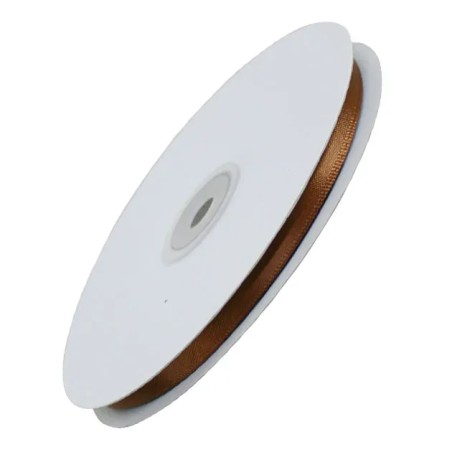 1/4 ΚΟΡΔΕΛΑ ΣΑΤΕΝ ΚΑΦΕ ΔΙΠΛΗΣ ΟΨΕΩΣ 50yd ΠΛΑΤΟΣ 6mm 100/ΚΙΒ.
