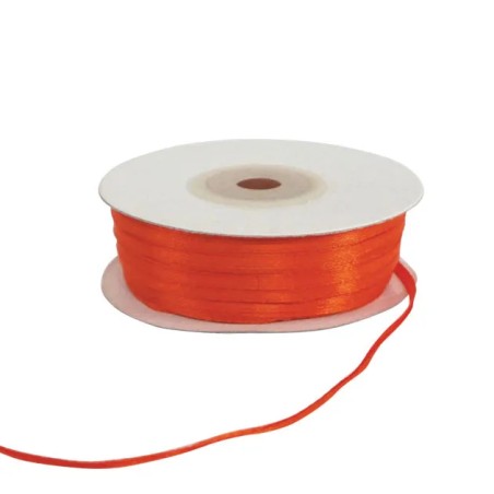 ΠΟΡΤΟΚΑΛΙ ΚΟΡΔΕΛΑ ΣΑΤΕΝ 100yd ΔΙΠΛΗΣ ΟΨΕΩΣ ΠΛΑΤΟΣ 3mm – Δίνει premium χαρακτήρα στο περιβάλλον | iroots.gr