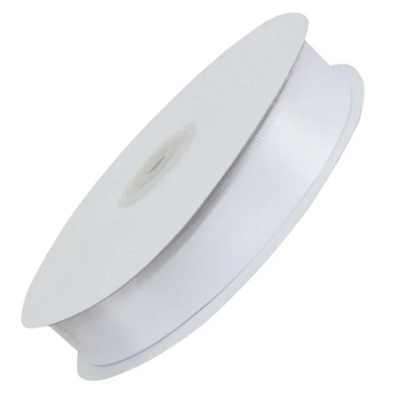 5/8 ΛΕΥΚΟ ΣΑΤΕΝ ΚΟΡΔΕΛΑ ΔΙΠΛΗΣ ΟΨΕΩΣ 50YRD 15ΜΜ 100/κιβ – Προσφέρει μοναδική αισθητική | iroots.gr