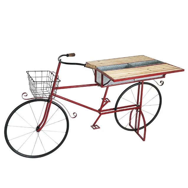 ΜΕΤΑΛΛΙΚΟ/ΞΥΛΙΝΟ ΠΟΔΗΛΑΤΟ ΣΤΑΝΤ ΚΟΚΚΙΝΟ-ΜΑΥΡΟ ΜΕ 3 ΓΛΑΣΤΡΟΘΗΚΕΣ 180x70x99cm – Αναβαθμίζει άμεσα τον χώρο σου | iroots.gr