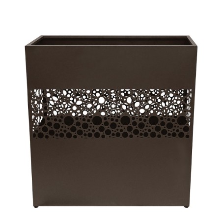 ΖΑΡΝΤΙΝΙΕΡΑ ΜΕΤΑΛΛΙΚΗ ΚΑΦΕ ΔΙΑΤΡΗΤΟ ΜΟΤΙΒΟ ΚΥΚΛΟΙ - 100x30x100cm – Προσφέρει μοναδική αισθητική | iroots.gr