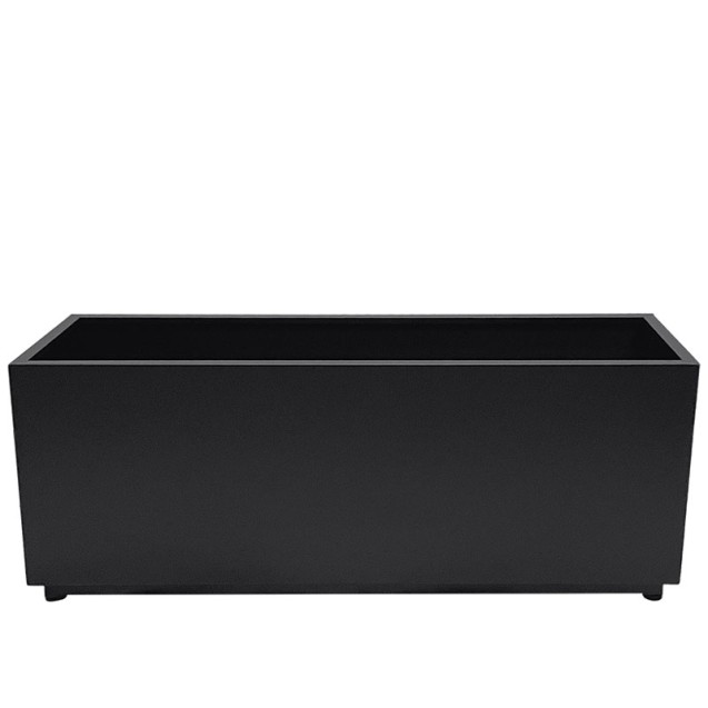 ΖΑΡΝΤΙΝΙΕΡΑ ΜΕΤΑΛΛΙΚΗ ΜΕΓΑΛΗ ΜΑΥΡΟ ΟΡΘΟΓΩΝΙΟ - 120x35x50cm – Προσφέρει μοναδική αισθητική | iroots.gr