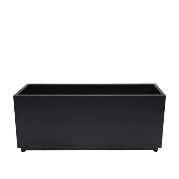 ΖΑΡΝΤΙΝΙΕΡΑ ΜΕΤΑΛΛΙΚΗ ΜΕΣΑΙΑ ΜΑΥΡΟ ΟΡΘΟΓΩΝΙΟ - 100x30x45cm – Ταιριάζει σε κάθε μοντέρνο ή επαγγελματικό χώρο | iroots.gr