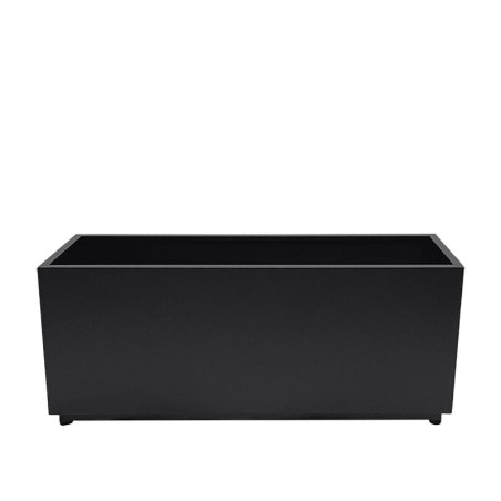 ΖΑΡΝΤΙΝΙΕΡΑ ΜΕΤΑΛΛΙΚΗ ΜΕΣΑΙΑ ΜΑΥΡΟ ΟΡΘΟΓΩΝΙΟ - 100x30x45cm – Ταιριάζει σε κάθε μοντέρνο ή επαγγελματικό χώρο | iroots.gr