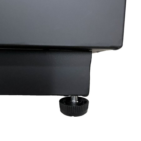 ΖΑΡΝΤΙΝΙΕΡΑ ΜΕΤΑΛΛΙΚΗ ΜΕΣΑΙΑ ΜΑΥΡΟ ΟΡΘΟΓΩΝΙΟ - 100x30x45cm – Ταιριάζει σε κάθε μοντέρνο ή επαγγελματικό χώρο | iroots.gr