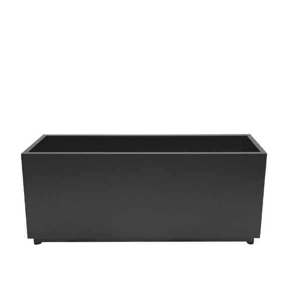 ΖΑΡΝΤΙΝΙΕΡΑ ΜΕΤΑΛΛΙΚΗ ΜΕΣΑΙΑ ΑΝΘΡΑΚΙ ΟΡΘΟΓΩΝΙΟ - 100x30x45cm – Δίνει premium χαρακτήρα στο περιβάλλον | iroots.gr