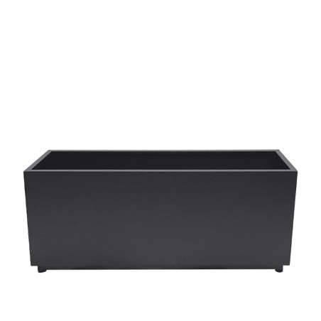 ΖΑΡΝΤΙΝΙΕΡΑ ΜΕΤΑΛΛΙΚΗ ΜΕΣΑΙΑ ΑΝΘΡΑΚΙ ΟΡΘΟΓΩΝΙΟ - 100x30x45cm – Δίνει premium χαρακτήρα στο περιβάλλον | iroots.gr