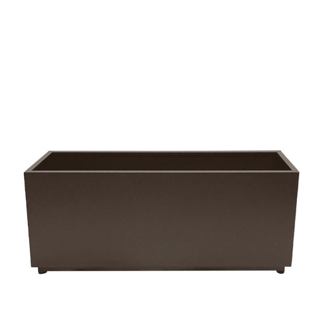 ΖΑΡΝΤΙΝΙΕΡΑ ΜΕΤΑΛΛΙΚΗ ΜΕΣΑΙΑ ΚΑΦΕ ΟΡΘΟΓΩΝΙΟ - 100x30x45cm – Δίνει premium χαρακτήρα στο περιβάλλον | iroots.gr