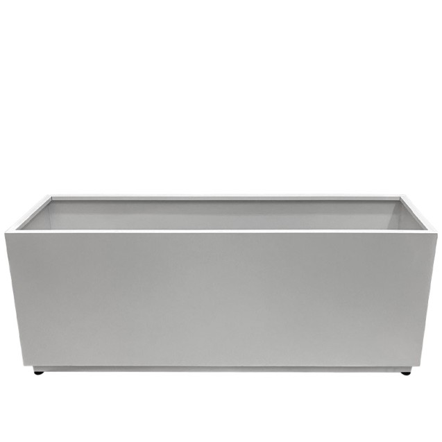 ΖΑΡΝΤΙΝΙΕΡΑ ΜΕΤΑΛΛΙΚΗ ΜΕΓΑΛΗ ΛΕΥΚΟ ΠΑΓΟΥ ΟΡΘΟΓΩΝΙΟ - 120x35x50cm – Αναβαθμίζει άμεσα τον χώρο σου | iroots.gr