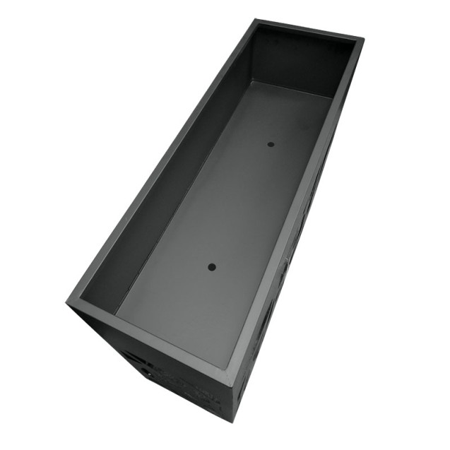 ΖΑΡΝΤΙΝΙΕΡΑ ΜΕΤΑΛΛΙΚΗ ΑΝΘΡΑΚΙ ME ΔΙΑΤΡΗΤΟ ΜΟΤΙΒΟ ΚΛΑΔΙΑ - 100x30x120cm 1/KIB – Δημιουργεί αίσθηση πολυτέλειας χωρίς κόπο | iroot