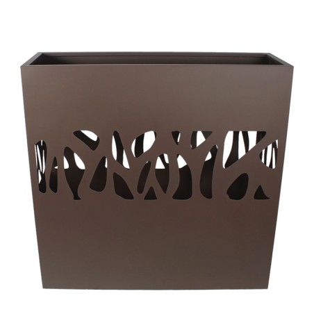 ΖΑΡΝΤΙΝΙΕΡΑ ΜΕΤΑΛΛΙΚΗ ΚΑΦΕ ME ΔΙΑΤΡΗΤΟ ΜΟΤΙΒΟ ΚΛΑΔΙΑ - 100x30x100cm 1/KIB – Αναβαθμίζει άμεσα τον χώρο σου | iroots.gr