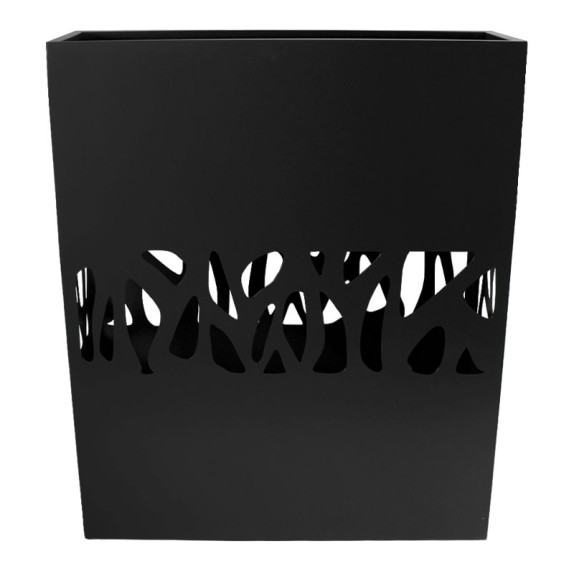 ΖΑΡΝΤΙΝΙΕΡΑ ΜΕΤΑΛΛΙΚΗ ΜΑΥΡΟ ME ΔΙΑΤΡΗΤΟ ΜΟΤΙΒΟ ΚΛΑΔΙΑ - 100x30x120cm 1/KIB – Αναβαθμίζει άμεσα τον χώρο σου | iroots.gr