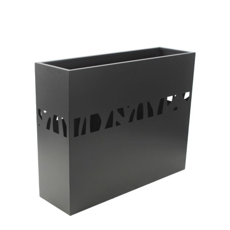 ΖΑΡΝΤΙΝΙΕΡΑ ΜΕΤΑΛΛΙΚΗ ΑΝΘΡΑΚΙ ME ΔΙΑΤΡΗΤΟ ΜΟΤΙΒΟ ΚΛΑΔΙΑ - 100x30x80cm 1/KIB – Προσφέρει μοναδική αισθητική | iroots.gr