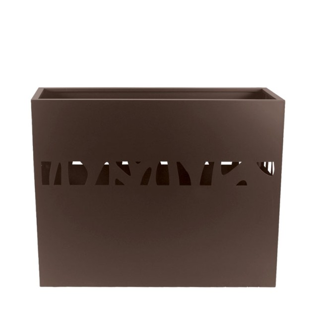 ΖΑΡΝΤΙΝΙΕΡΑ ΜΕΤΑΛΛΙΚΗ ΚΑΦΕ ME ΔΙΑΤΡΗΤΟ ΜΟΤΙΒΟ ΚΛΑΔΙΑ - 100x30x80cm 1/KIB – Δημιουργεί αίσθηση πολυτέλειας χωρίς κόπο | iroots.gr