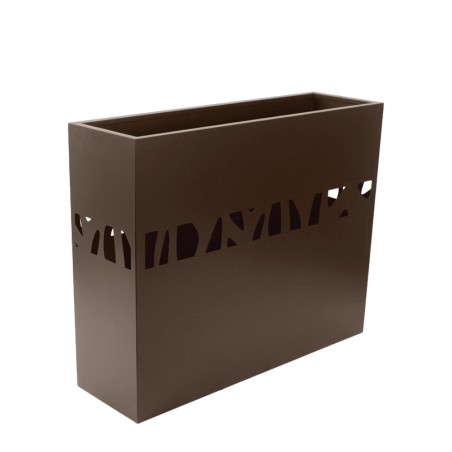 ΖΑΡΝΤΙΝΙΕΡΑ ΜΕΤΑΛΛΙΚΗ ΚΑΦΕ ME ΔΙΑΤΡΗΤΟ ΜΟΤΙΒΟ ΚΛΑΔΙΑ - 100x30x80cm 1/KIB – Δημιουργεί αίσθηση πολυτέλειας χωρίς κόπο | iroots.gr