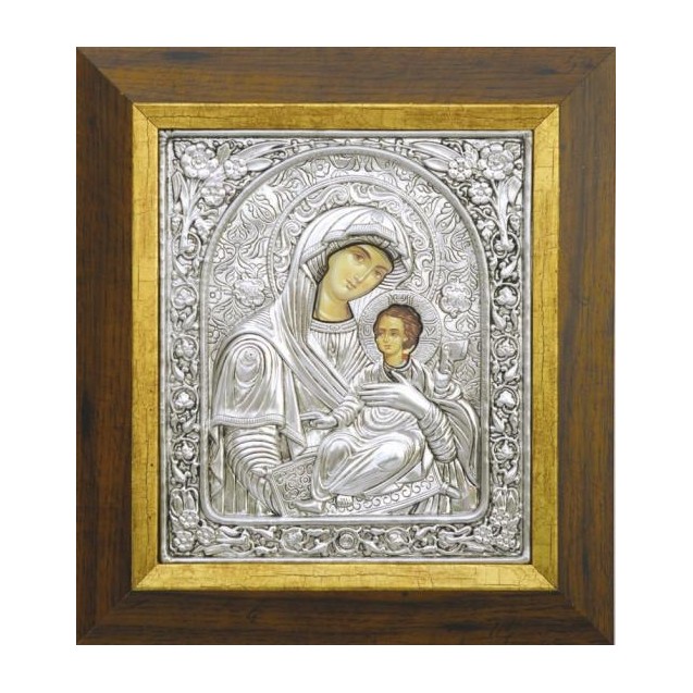 EIKONA ΑΛΟΥΜΙΝΙΟΥ ΒΕΝΕΤΣΙΑΝΙΚΗ Β39 ΠΑΝΑΓΙΑ-ΧΡΙΣΤΟΣ - 38x42cm – Δίνει premium χαρακτήρα στο περιβάλλον | iroots.gr