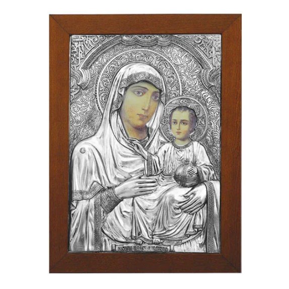 ΕΙΚΟΝΑ ΑΛΟΥΜΙΝΙΟΥ ΠΑΝΑΓΙΑ ΙΕΡΟΣΟΛΥΜΙΤΙΣΣΑ - 33x44.5cm – Δίνει premium χαρακτήρα στο περιβάλλον | iroots.gr