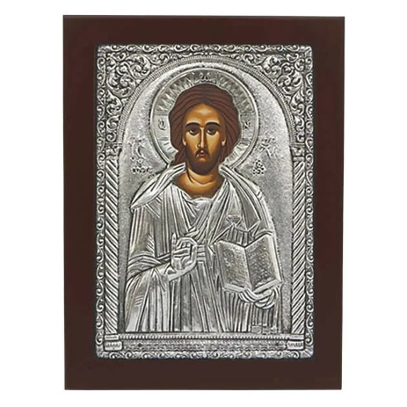 ΕΙΚΟΝΑ ΑΛΟΥΜΙΝΙΟΥ ΙΗΣΟΥΣ ΧΡΙΣΤΟΣ - 25x30cm – Δημιουργεί αίσθηση πολυτέλειας χωρίς κόπο | iroots.gr
