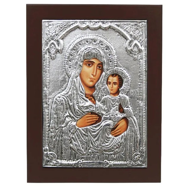 ΕΙΚΟΝΑ ΑΛΟΥΜΙΝΙΟΥ ΠΑΝΑΓΙΑ ΙΕΡΟΣΟΛΥΜΙΤΙΣΣΑ - 30x40cm – Δίνει premium χαρακτήρα στο περιβάλλον | iroots.gr