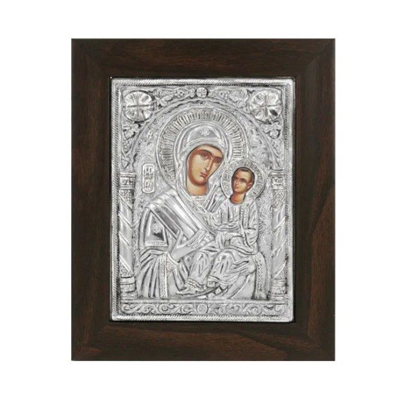 ΕΙΚΟΝΑ ΑΛΟΥΜΙΝΙΟΥ ΠΑΝΑΓΙΑ ΟΔΗΓΗΤΡΙΑ - 21x26cm – Δημιουργεί αίσθηση πολυτέλειας χωρίς κόπο | iroots.gr