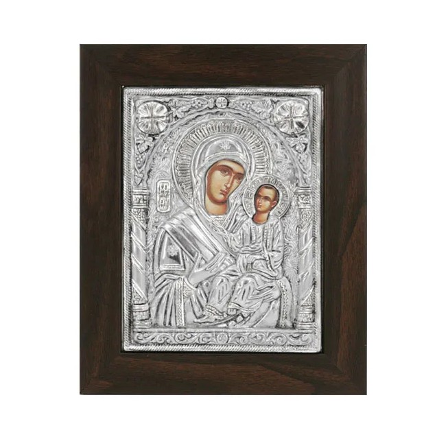 ΕΙΚΟΝΑ ΑΛΟΥΜΙΝΙΟΥ ΠΑΝΑΓΙΑ ΟΔΗΓΗΤΡΙΑ - 21x26cm – Δημιουργεί αίσθηση πολυτέλειας χωρίς κόπο | iroots.gr