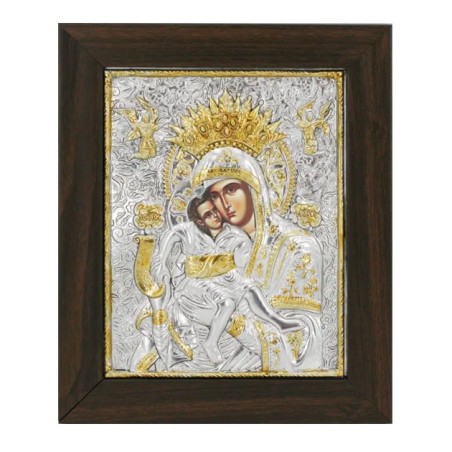 ΕΙΚΟΝΑ ΑΛΟΥΜΙΝΙΟΥ ΑΞΙΟΝ ΕΣΤΙ - ΜΕ ΧΡΥΣΟ - 23x28cm – Δίνει premium χαρακτήρα στο περιβάλλον | iroots.gr