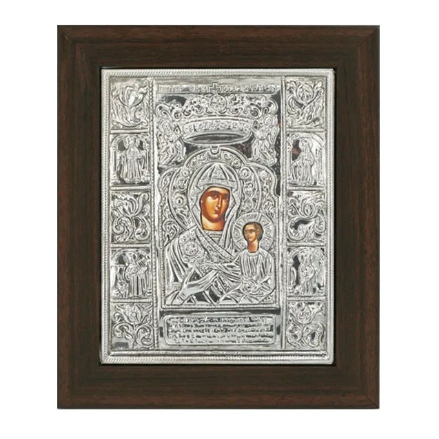 ΕΙΚΟΝΑ ΑΛΟΥΜΙΝΙΟΥ ΠΑΝΑΓΙΑ ΣΟΥΜΕΛΑ - 23x28cm – Προσφέρει μοναδική αισθητική | iroots.gr