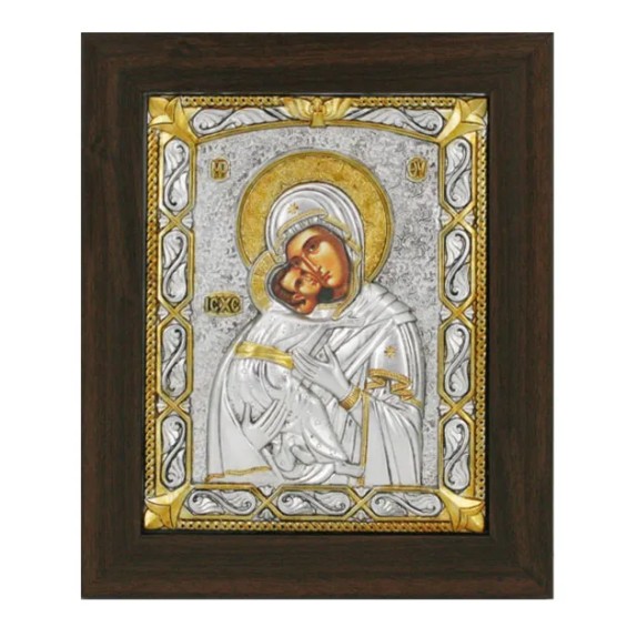ΕΙΚΟΝΑ ΑΛΟΥΜΙΝΙΟΥ ΠΑΝΑΓΙΑ ΓΛΥΚΟΦΙΛΟΥΣΑ - ΜΕ ΧΡΥΣΟ - 23x28cm – Ταιριάζει σε κάθε μοντέρνο ή επαγγελματικό χώρο | iroots.gr