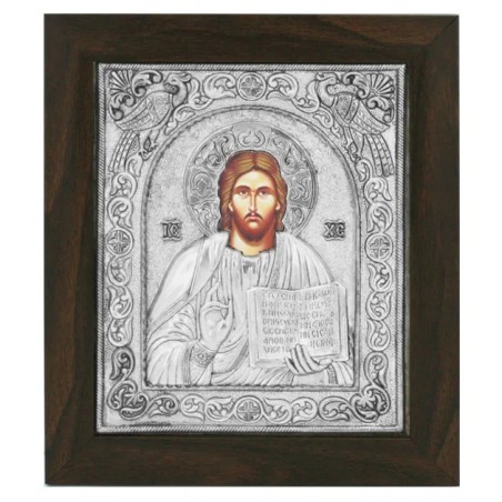 ΕΙΚΟΝΑ ΑΛΟΥΜΙΝΙΟΥ ΙΗΣΟΥΣ ΧΡΙΣΤΟΣ - 25x29cm – Δίνει premium χαρακτήρα στο περιβάλλον | iroots.gr