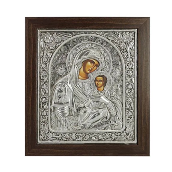 ΕΙΚΟΝΑ ΑΛΟΥΜΙΝΙΟΥ ΒΕΝΕΤΣΙΑΝΙΚΗ Β ΠΑΝΑΓΙΑ - 32.5x37cm – Δίνει premium χαρακτήρα στο περιβάλλον | iroots.gr