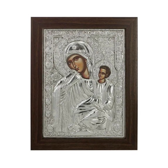 ΕΙΚΟΝΑ ΑΛΟΥΜΙΝΙΟΥ ΠΑΝΑΓΙΑ ΠΑΡΑΜΥΘΙΑ - 28x36cm – Αναβαθμίζει άμεσα τον χώρο σου | iroots.gr