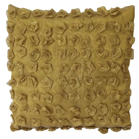 ΜΑΞΙΛΑΡΙ ΧΡΥΣΟ ΤΕΤΡΑΓΩΝΟ ΜΕ ΑΝΘΑΚΙΑ 40x40cm – Αναβαθμίζει άμεσα τον χώρο σου | iroots.gr