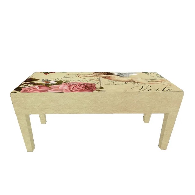 ΞΥΛΙΝΟ ΣΚΑΜΠΟ - ΑΓΓΕΛΟΣ 100x40x47cm 1/ΚΙΒ – Προσφέρει μοναδική αισθητική | iroots.gr