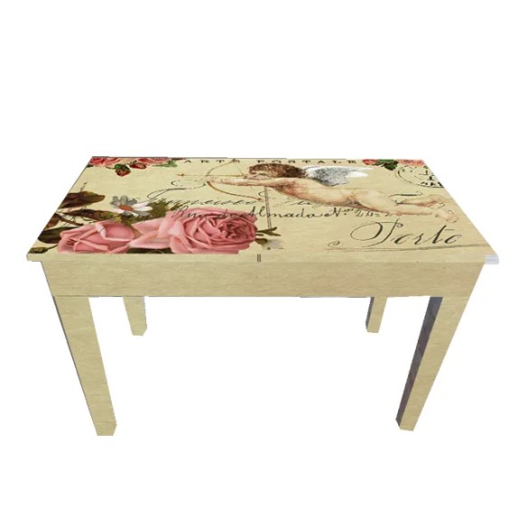 ΞΥΛΙΝΟ ΤΡΑΠΕΖΙ - ΑΓΓΕΛΟΣ 90x48x62cm 1/ΚΙΒ – Προσφέρει μοναδική αισθητική | iroots.gr