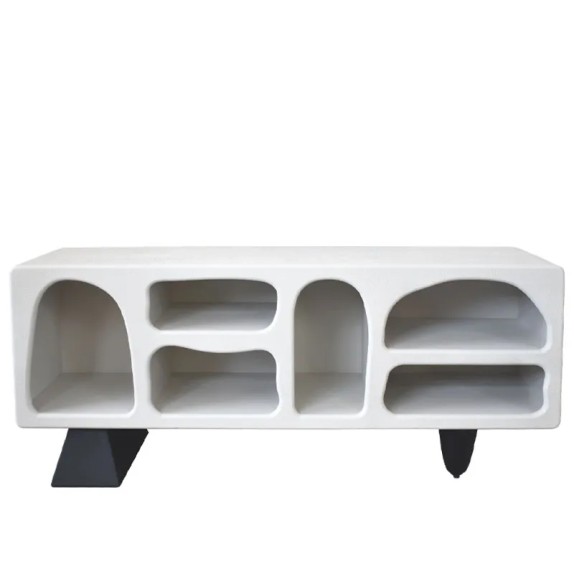 ΕΠΙΠΛΟ ΜΠΟΥΦΕΣ ΛΕΥΚΟ ΚΥΚΛΑΔΙΤΙΚΟ ΣΤΥΛ - 149.9x40x62cm 1/KIB – Ταιριάζει σε κάθε μοντέρνο ή επαγγελματικό χώρο | iroots.gr