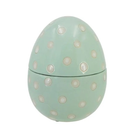 ΚΕΡΑΜΙΚΟ ΑΥΓΟ ΠΟΥΑ ΒΕΡΑΜΑΝ ΜΕΓΑΛΟ ΜΕ ΚΑΠΑΚΙ Φ13x17cm 1/16ΚΙΒ – Προσφέρει μοναδική αισθητική | iroots.gr