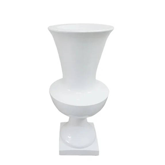 FIBERGLASS ΒΑΖΟ/ΑΜΦΟΡΕΑΣ ΛΕΥΚΟ - 41x89cm 1/ΚΙΒ – Δημιουργεί αίσθηση πολυτέλειας χωρίς κόπο | iroots.gr