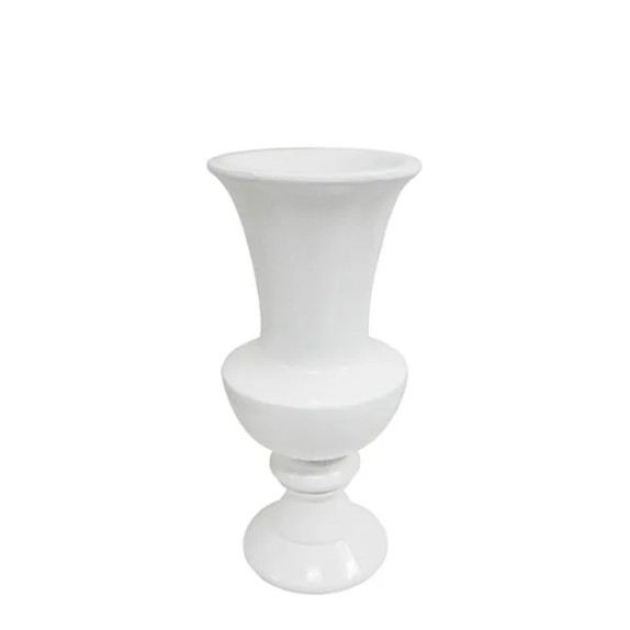 FIBERGLASS BAZO/ΑΜΦΟΡΕΑΣ ΛΕΥΚΟ - Y61cm 1/ΚΙΒ – Προσφέρει μοναδική αισθητική | iroots.gr