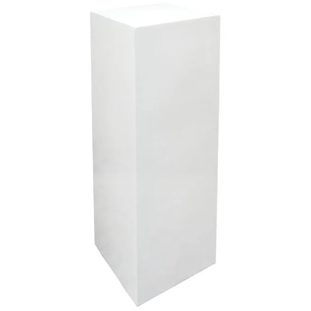 FIBERGLASS ΒΑΣΗ/ΚΟΛΩΝΑ ΟΡΘΟΓΩΝΙΟ ΛΕΥΚΟ - 33x33x91cm 1/ΚΙΒ
