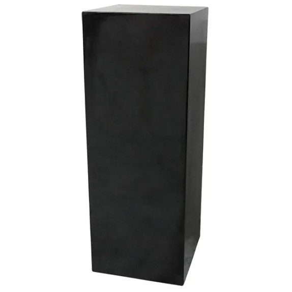 FIBERGLASS ΒΑΣΗ/ΚΟΛΩΝΑ ΟΡΘΟΓΩΝΙΟ ΜΑΥΡΟ 33x91cm 1/ΚΙΒ – Δίνει premium χαρακτήρα στο περιβάλλον | iroots.gr