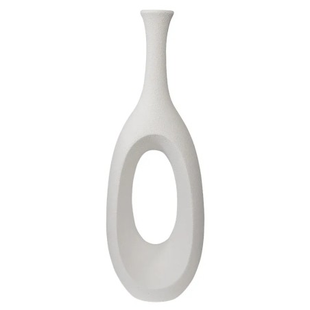 FIBERGLASS ΒΑΖΟ ΛΕΥΚΟ ΠΑΓΟΥ ΜΕ ΤΡΥΠΑ - 28x39x111cm 1/ΚΙΒ – Αναβαθμίζει άμεσα τον χώρο σου | iroots.gr