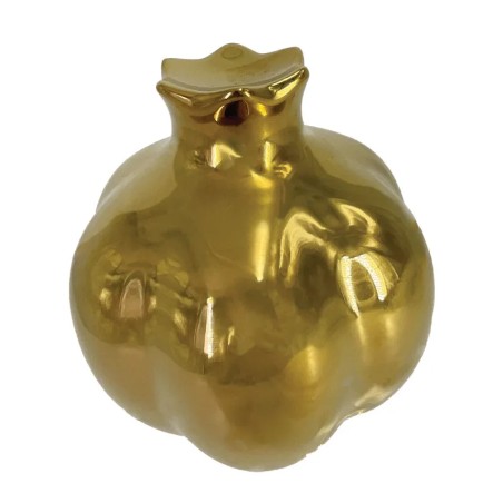 ΚΕΡΑΜΙΚΟ ΔΙΑΚΟΣΜΗΤΙΚΟ ΡΟΔΙ ΓΙΓΑΣ ΛΟΞΟ ΧΡΥΣΟ - Φ13x14cm 1/18ΚΙΒ – Αναβαθμίζει άμεσα τον χώρο σου | iroots.gr