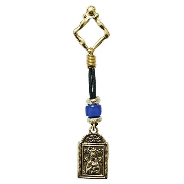 ΑΥΤΟΚΙΝΗΤΟΥ ΚΡΕΜΑΣΤΟ ΧΡΥΣΟ ΑΓ.ΧΡΙΣΤΟΦΟΡΟΣ 10cm – Αναβαθμίζει άμεσα τον χώρο σου | iroots.gr