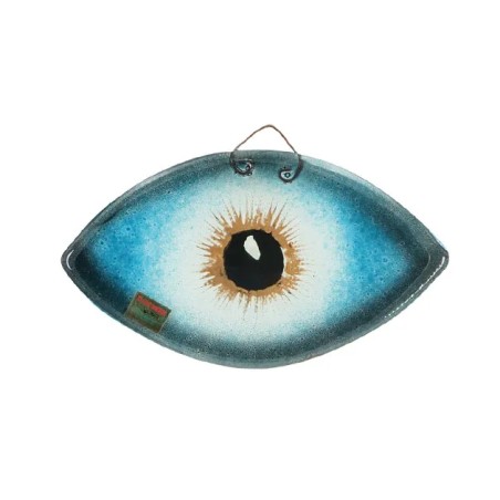 ΜΑΤΙ ΤΥΡΚΟΥΑΖ ΚΡΕΜΑΣΤΟ ΦΟΥΤΖΙ ΓΥΑΛΙ ΜΕΣΑΙΟ 17x9,5cm – Δημιουργεί αίσθηση πολυτέλειας χωρίς κόπο | iroots.gr